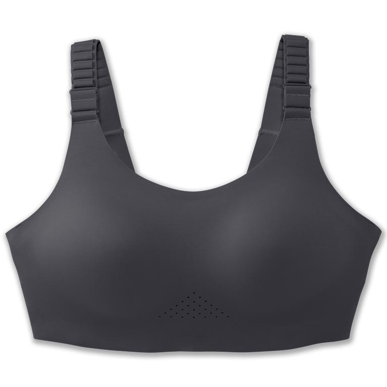 Brooks Dare Scoopback 2.0 Sports Running Bra - Women's - Asphalt/DarkGey (64012-ENDF)